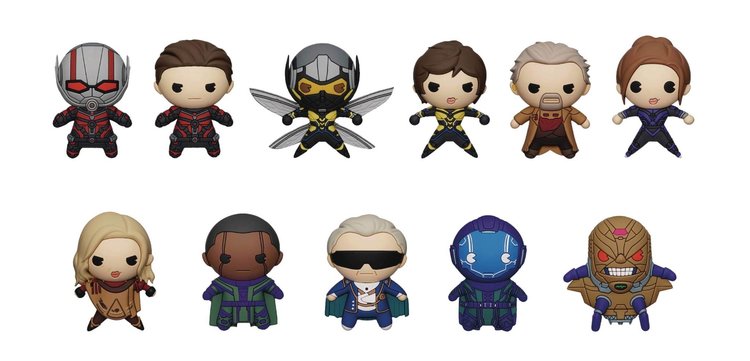 MONOGRAM PRODUCTS ANT-MAN AND THE WASP 3D FOAM BAG CLIP