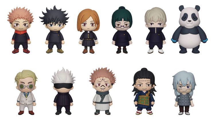 MONOGRAM PRODUCTS JUJUTSU KAISEN 3D FOAM BAG CLIP