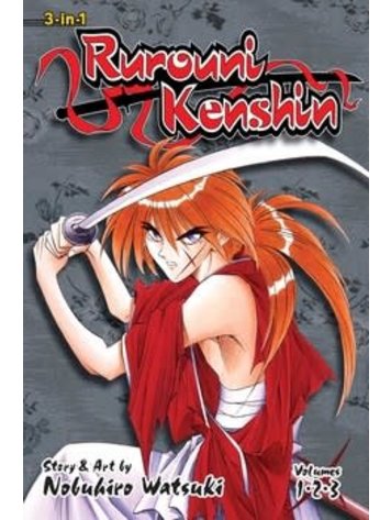 VIZ MEDIA LLC RUROUNI KENSHIN 3IN1 VOL 01