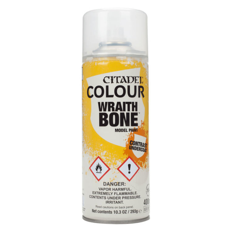 GAMES WORKSHOP CITADEL COLOUR WRAITHBONE SPRAY 400ML