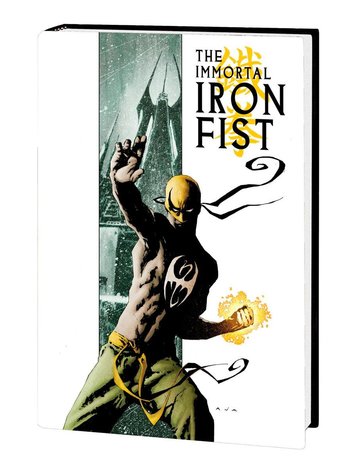 MARVEL COMICS IMMORTAL IRON FIST & THE IMMORTAL WEAPONS OMNIBUS HC AJA COVER