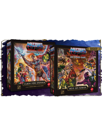 MASTERS OF THE UNIVERSE CLASH FOR ETERNIA WITH BOX OF POWER EXPANSION
