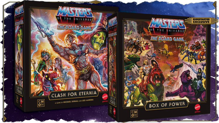 MASTERS OF THE UNIVERSE CLASH FOR ETERNIA WITH BOX OF POWER EXPANSION