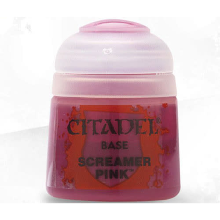 CITADEL PAINT CITADEL PAINT BASE SCREAMER PINK 12ML