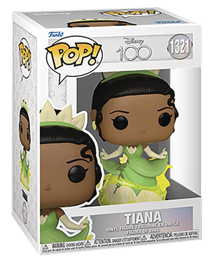 FUNKO POP DISNEY 100TH ANNIVERSARY TIANA VINYL FIG