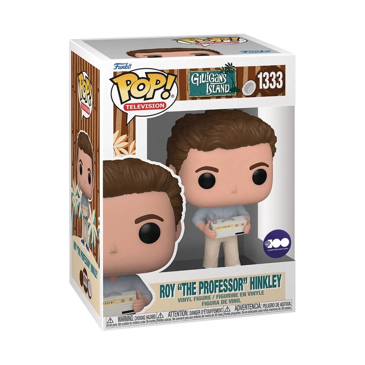 FUNKO POP TV GILLIGANS ISLAND PROFESSOR W/ RADIO VINYL FIG