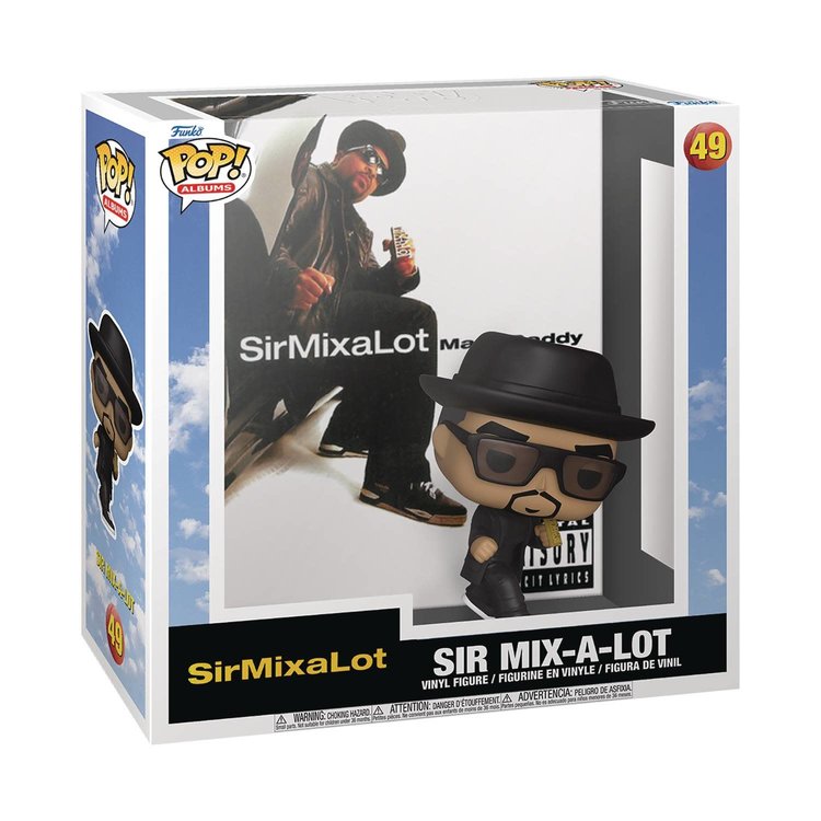 FUNKO POP ALBUMS SIR MIX-A-LOT MACK DADDY VINYL FIG