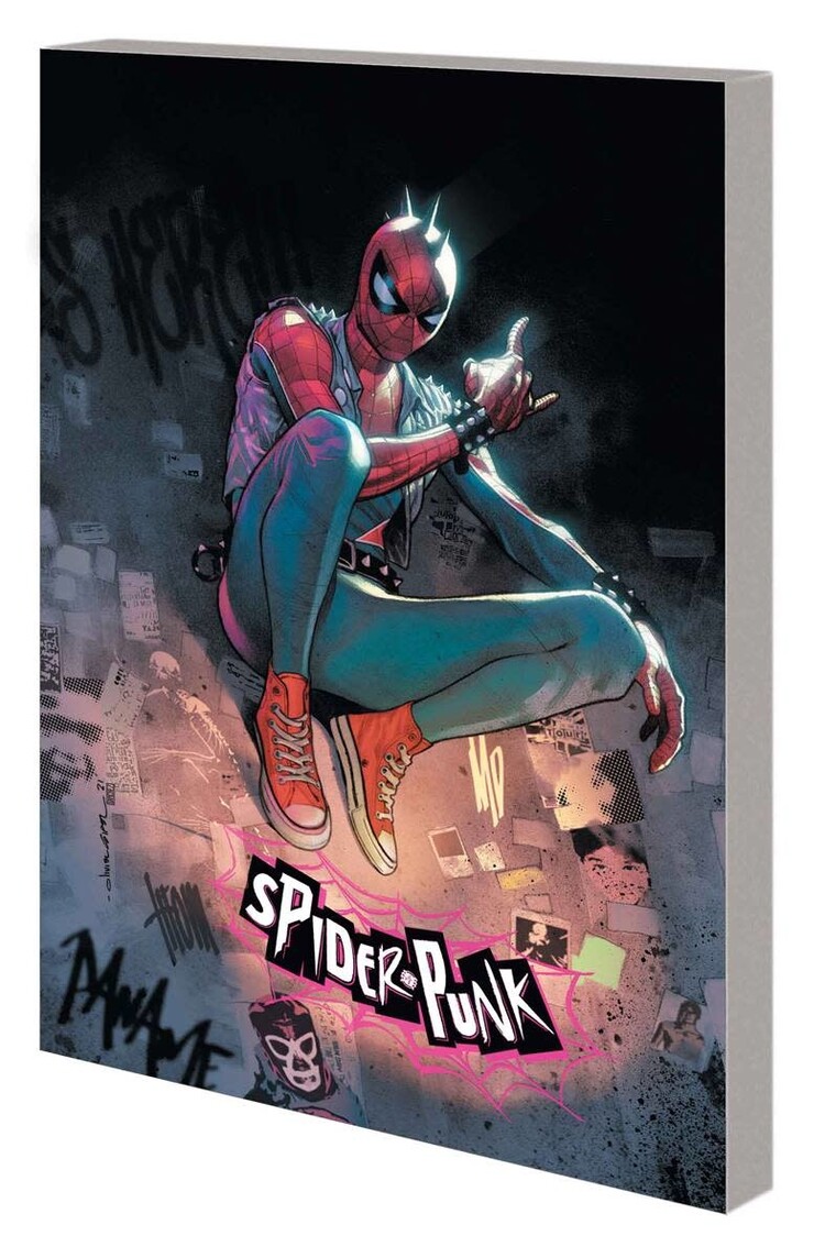 MARVEL COMICS SPIDER-PUNK BATTLE OF THE BANNED TP