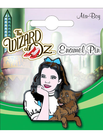Ata-boy THE WIZARD OF OZ DOROTHY AND TOTO ENAMEL PIN