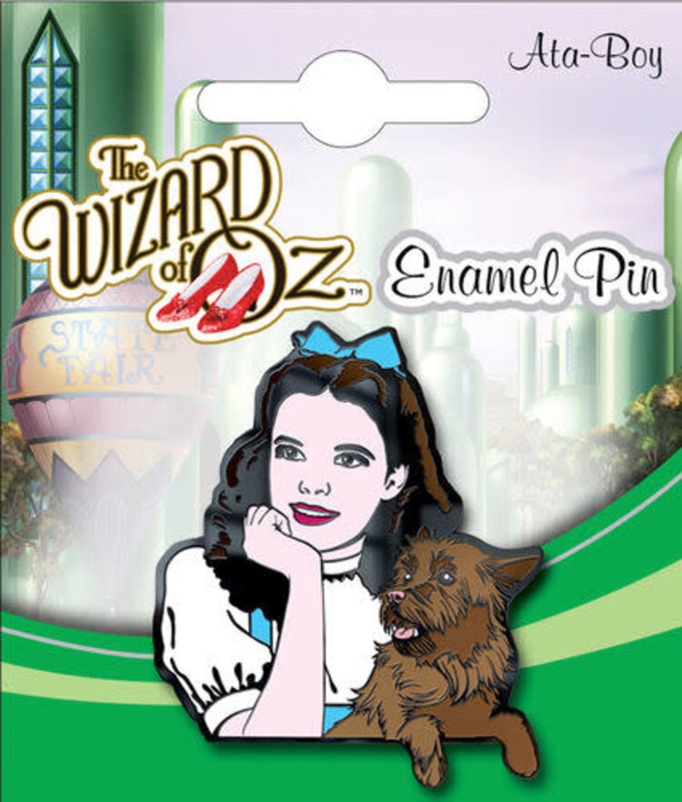 Ata-boy THE WIZARD OF OZ DOROTHY AND TOTO ENAMEL PIN