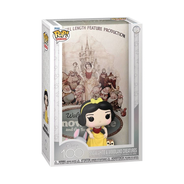 FUNKO POP MOVIE POSTER DISNEY SNOW WHITE VIN FIG