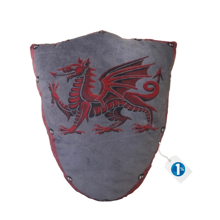 PILLOWFIGHT WARRIORS MEDIEVAL PENDRAGON SHIELD