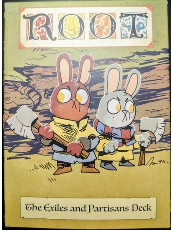LEDER GAMES ROOT: EXILES AND PARTISANS DECK