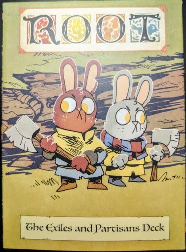 LEDER GAMES ROOT: EXILES AND PARTISANS DECK