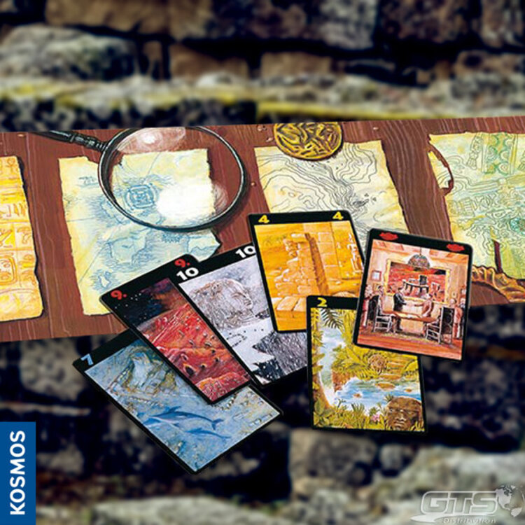 THAMES AND KOSMOS LOST CITIES CARD GAME