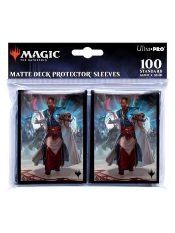 MAGIC THE GATHERING MARCH OF THE MACHINE DECK PROTECTOR 100 SLEEVES TEFERI AKOSA OF ZHALFIR