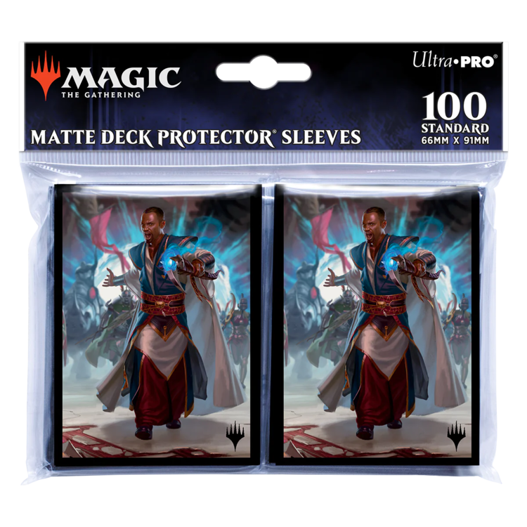 MAGIC THE GATHERING MARCH OF THE MACHINE DECK PROTECTOR 100 SLEEVES TEFERI AKOSA OF ZHALFIR