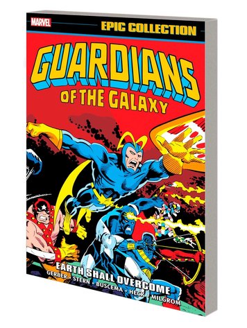 MARVEL COMICS GUARDIANS OF THE GALAXY EPIC COLLECTION TP VOL 01 EARTH SHALL OVERCOME