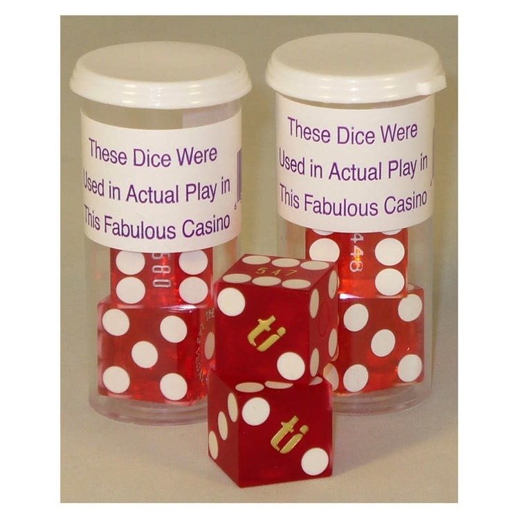 WORLDWISE IMPORTS CASINO DICE PRECISION USED (PAIR)