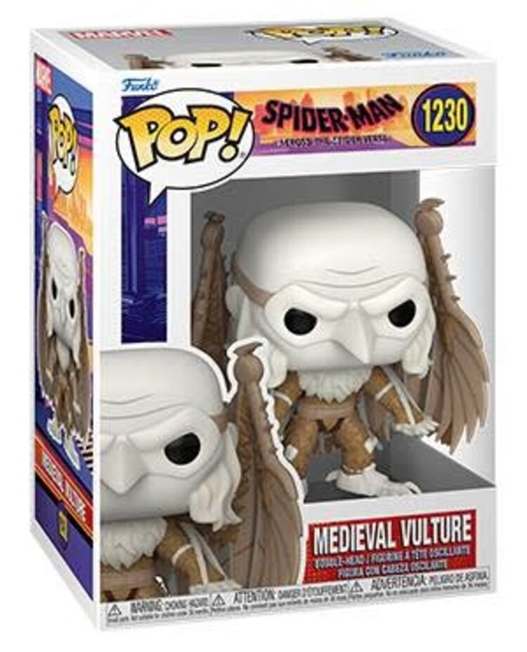 FUNKO POP VINYL SPIDER-MAN ACROSS SPIDERVERSE MEDIEVAL VULTURE FIG