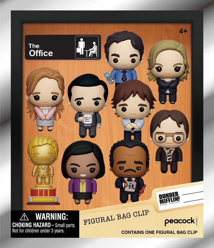 MONOGRAM PRODUCTS OFFICE 3D FOAM BAG CLIP