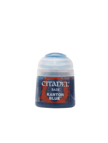GAMES WORKSHOP CITADEL PAINT BASE KANTOR BLUE