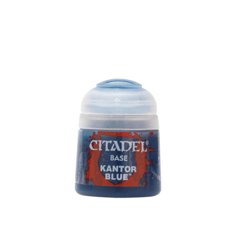 GAMES WORKSHOP CITADEL PAINT BASE KANTOR BLUE