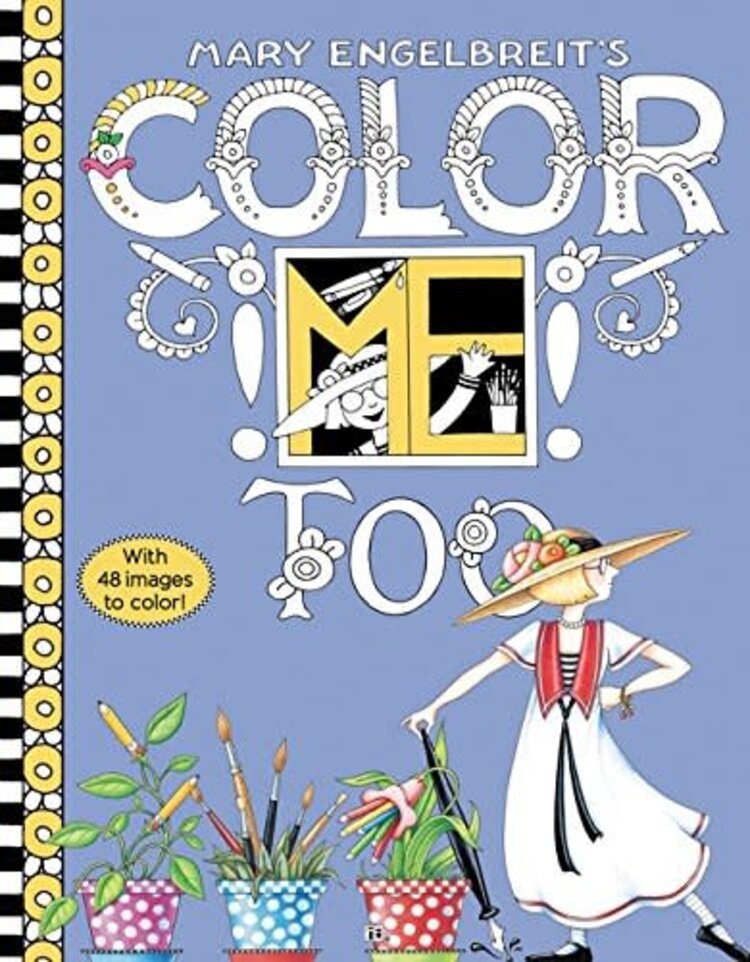 MARY ENGELBREIT COLOR ME TOO COLORING BOOK