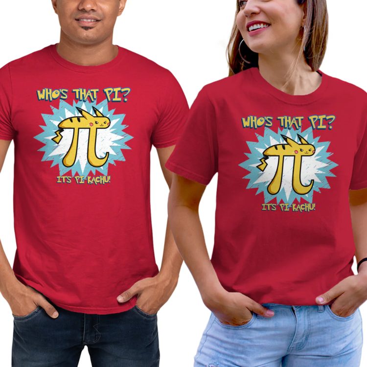 WHO'S THAT PI? T-SHIRT UNISEX