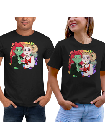HARLEY AND POISON T-SHIRT UNISEX