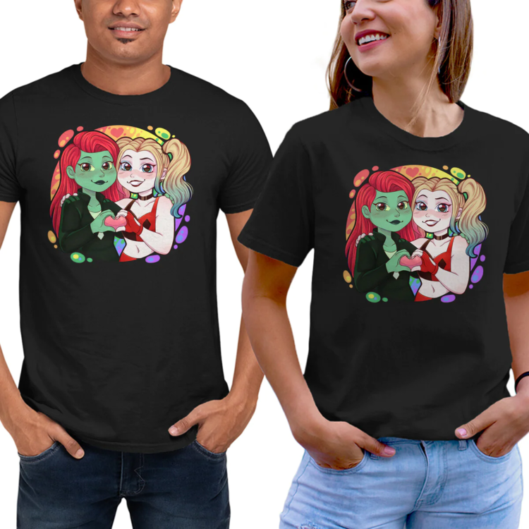 HARLEY AND POISON T-SHIRT UNISEX