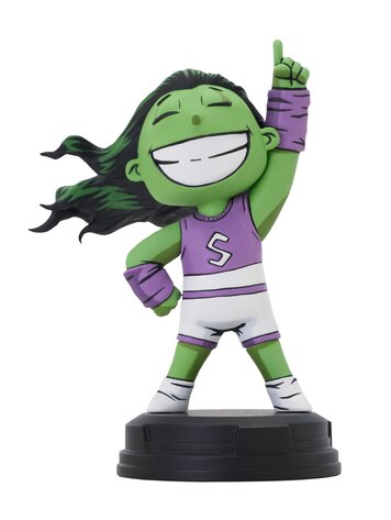 MARVEL ANIMATED-STYLE SHE-HULK STATUE