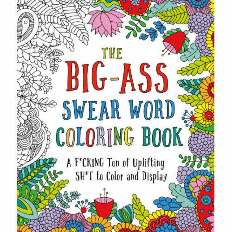 ST MARTINS BIG-ASS SWEAR WORD COLORING BOOK