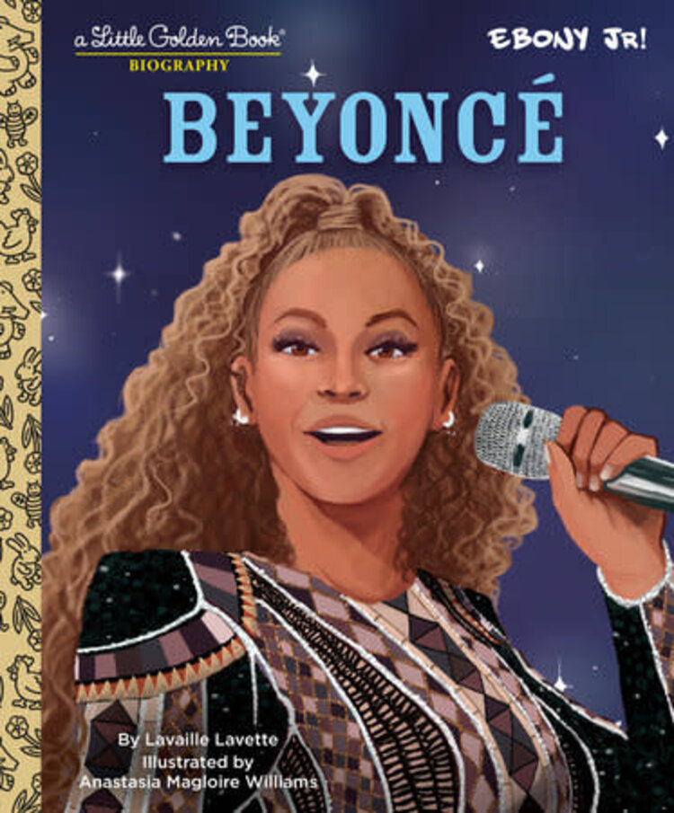 GOLDEN BOOKS BEYONCE A LITTLE GOLDEN BOOK BIOGRAPHY EBONY JR
