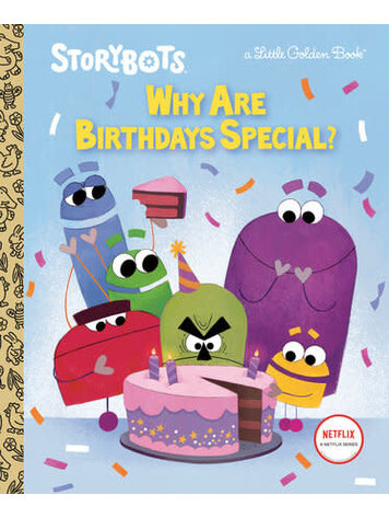 GOLDEN BOOKS WHY ARE BIRTHDAYS SO SPECIAL LITTLE GOLDEN BOOK