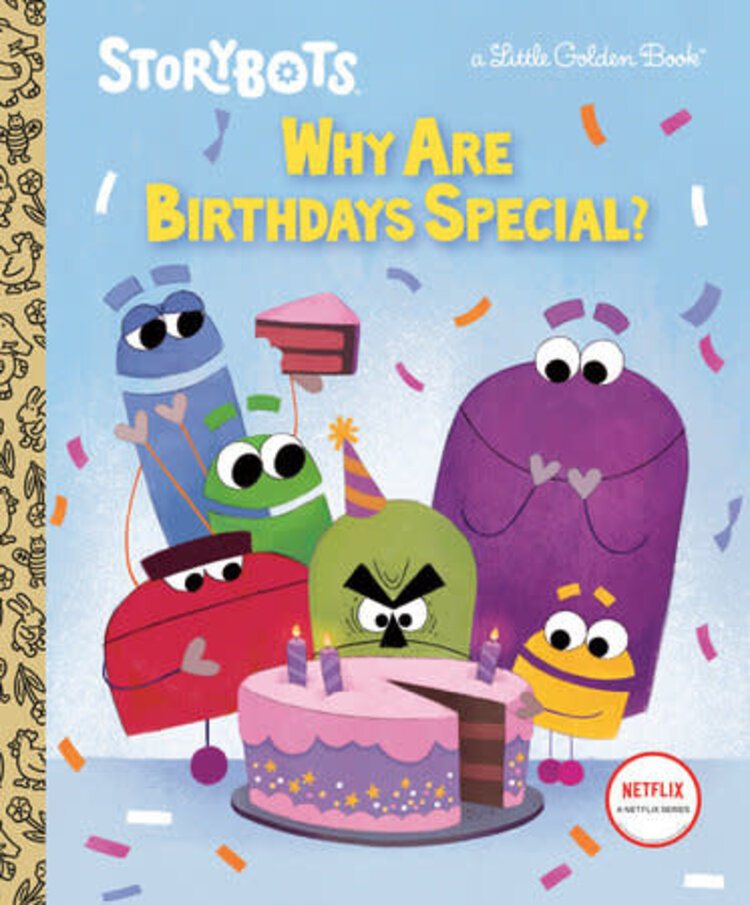 GOLDEN BOOKS WHY ARE BIRTHDAYS SO SPECIAL LITTLE GOLDEN BOOK