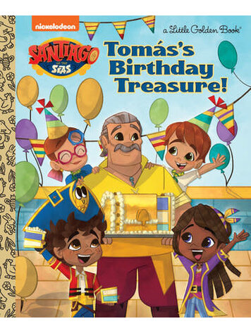 GOLDEN BOOKS TOMAS BIRTHDAY TREASURE LITTLE GOLDEN BOOK
