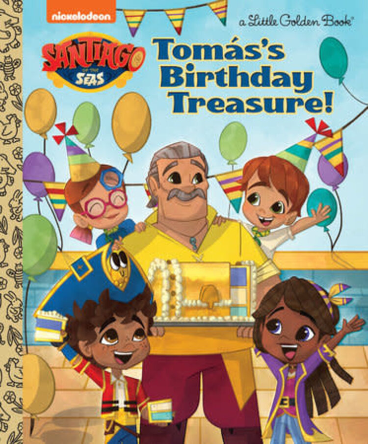 GOLDEN BOOKS TOMAS BIRTHDAY TREASURE LITTLE GOLDEN BOOK