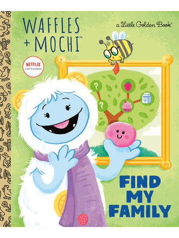 GOLDEN BOOKS FIND MY FAMILY WAFFLES + MOCHI LITTLE GOLDEN BOOK