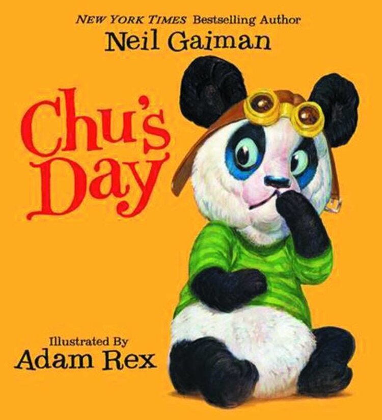 HARPER COLLINS PUBLISHERS NEIL GAIMAN CHUS DAY BOARD BOOK