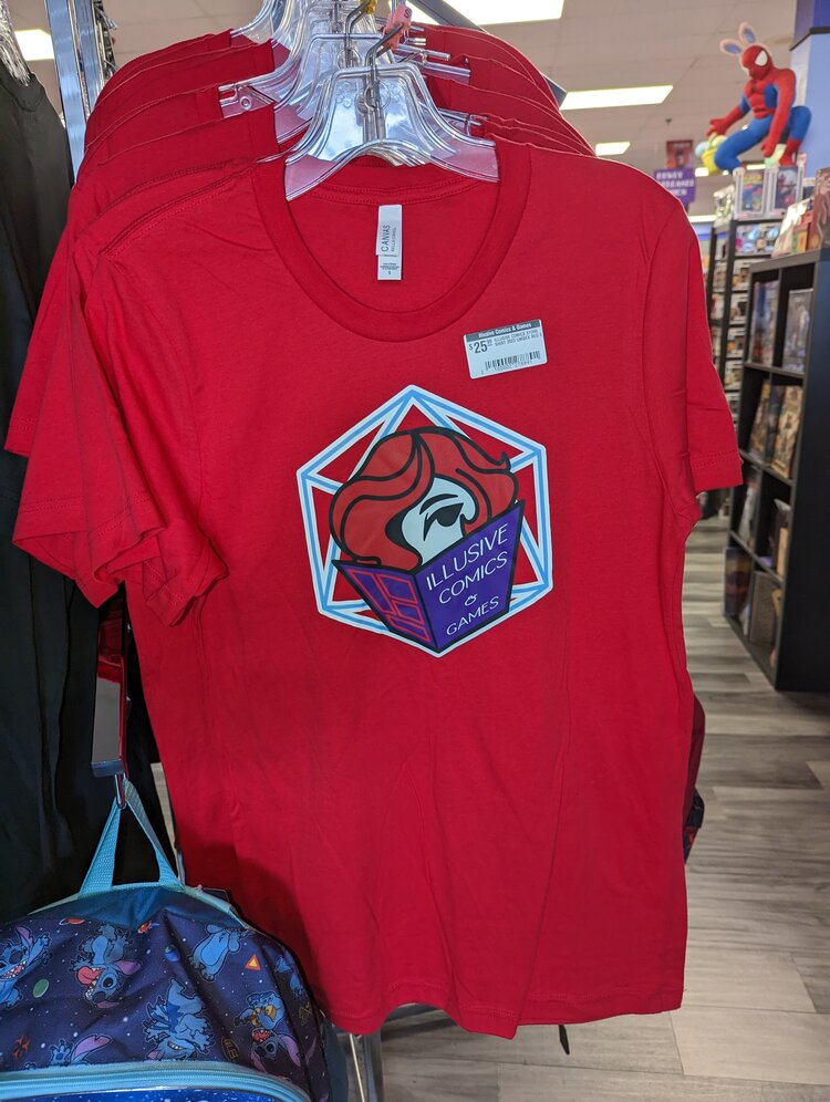 ILLUSIVE COMICS STORE SHIRT 2023