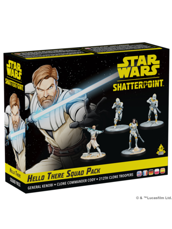 STAR WARS SHATTERPOINT: HELLO THERE - GENERAL OBI-WAN KENOBI SQUAD PACK