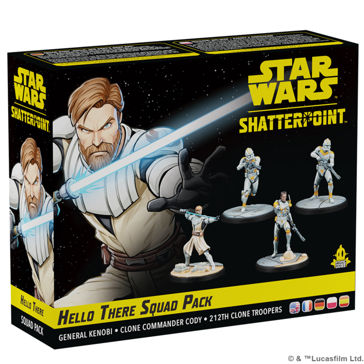 STAR WARS SHATTERPOINT: HELLO THERE - GENERAL OBI-WAN KENOBI SQUAD PACK