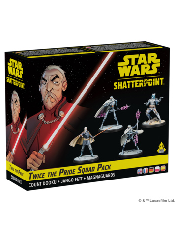 STAR WARS SHATTERPOINT: TWICE THE PRIDE - COUNT DOOKU SQUAD PACK