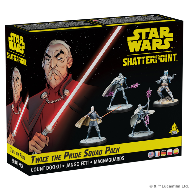 STAR WARS SHATTERPOINT: TWICE THE PRIDE - COUNT DOOKU SQUAD PACK