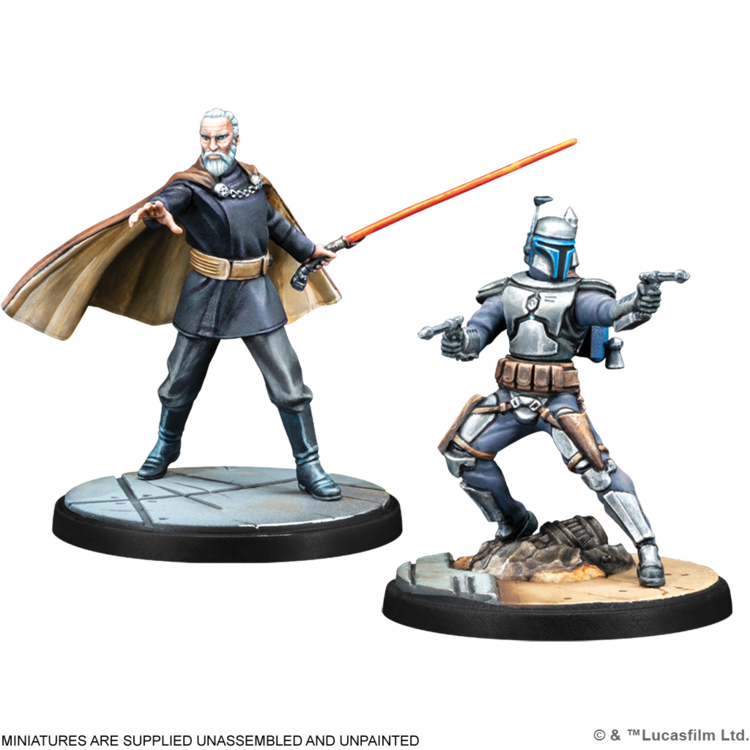 STAR WARS SHATTERPOINT: TWICE THE PRIDE - COUNT DOOKU SQUAD PACK