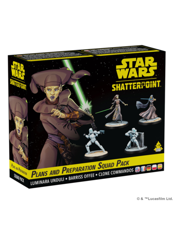 STAR WARS SHATTERPOINT: PLANS AND PREPARATION - LUMINARA UNDULI SQUAD PACK