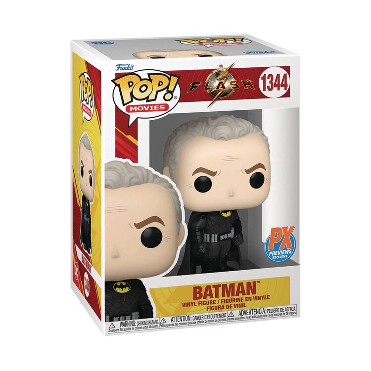FUNKO POP MOVIES THE FLASH BATMAN UNMASKED PX VIN FIG