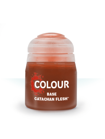 GAMES WORKSHOP CITADEL PAINT BASE CATACHAN FLESH 12ML