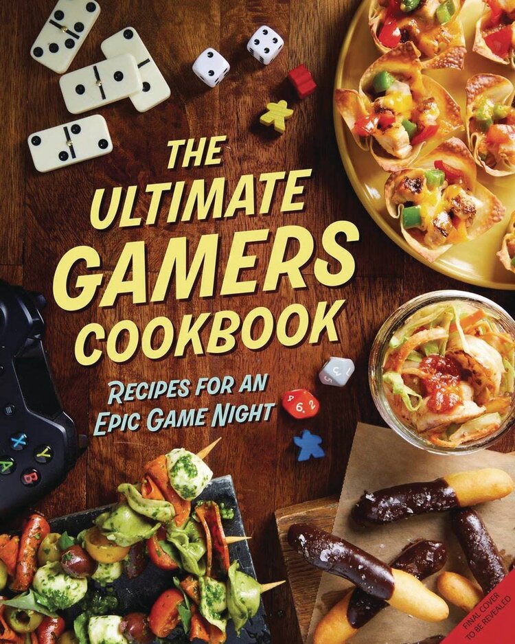 INSIGHT EDITIONS ULT GAMERS COOKBOOK RECIPES EPIC GAME NIGHT HC